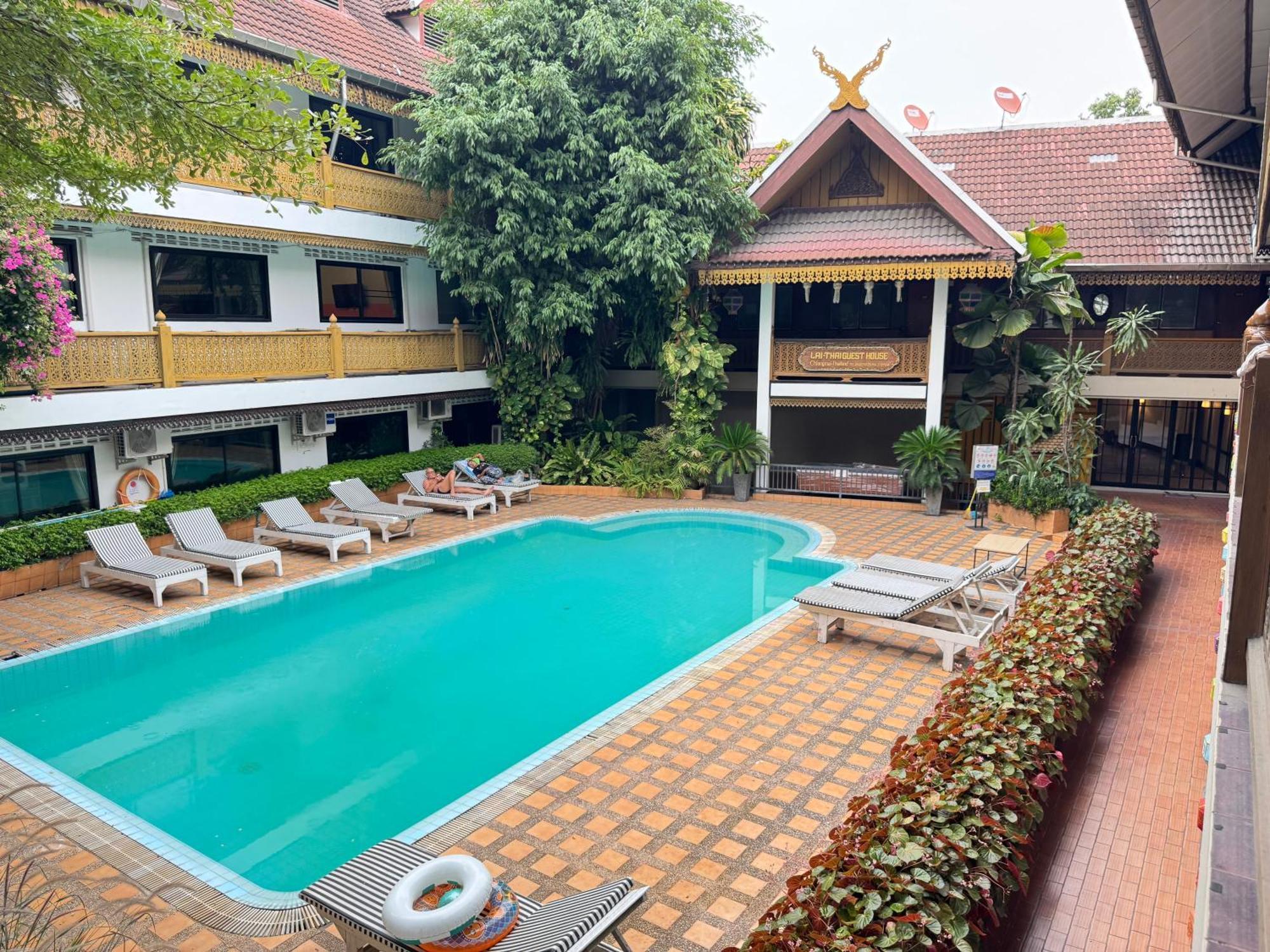 Lai-Thai pensión Chiang Mai Exterior foto